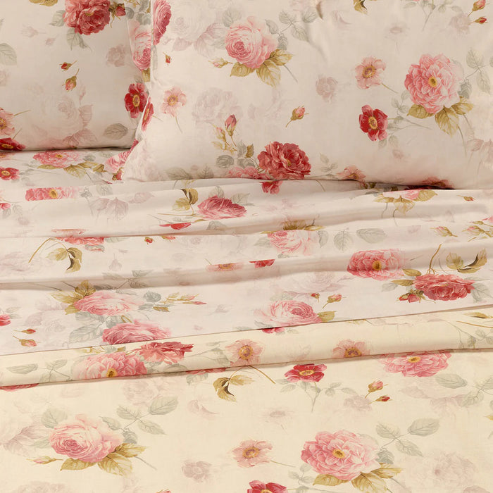 Copriletto Estivo in Cotone Panama Eden Rose Caleffi