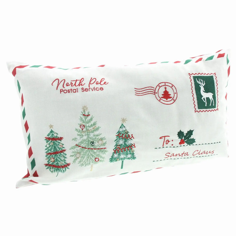Federa cuscino natalizia 50x30 cm – Lettera a Babbo Natale
