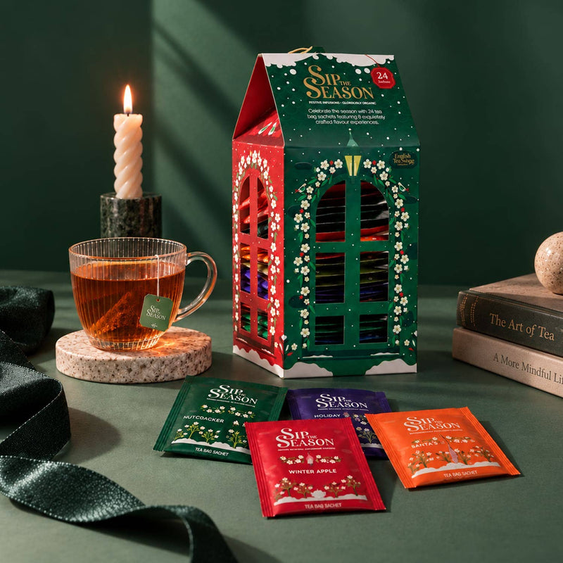 English Tea Shop - Confezione regalo di tè "Lanterna", BIO, 24 bustine