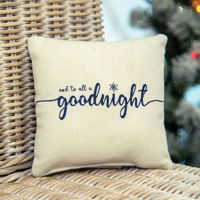Cuscino decorativo And To All A Goodnight