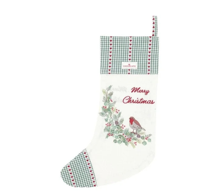 Calza di Natale Leonora Buon Natale -Greengate