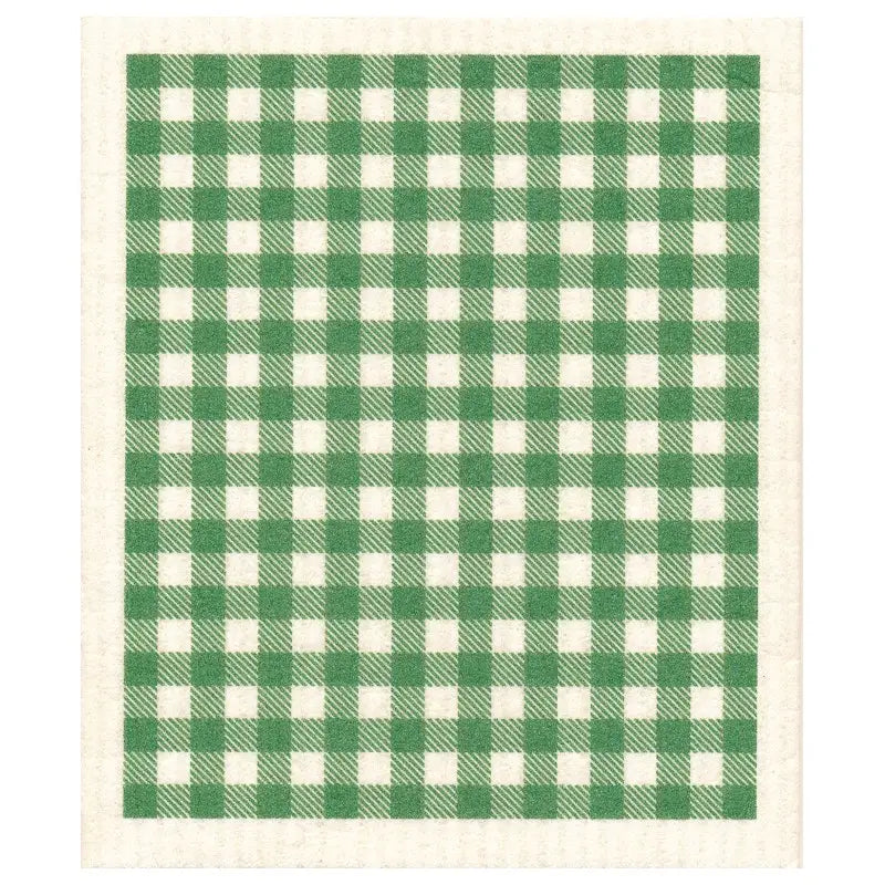Panno svedese Quadretti Verde