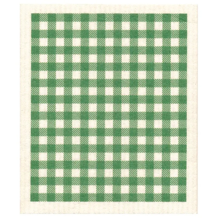 Panno svedese Quadretti Verde