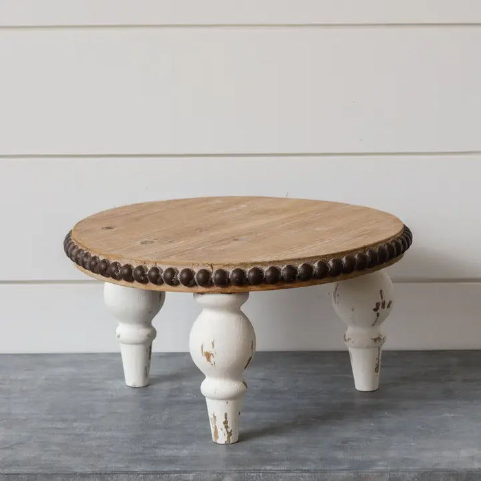 Alzatina in Legno Vintage 30 cm