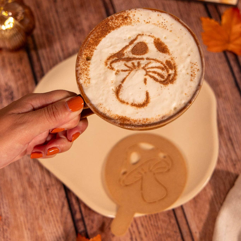 Stencil Fungo – Caffè & Pasticceria