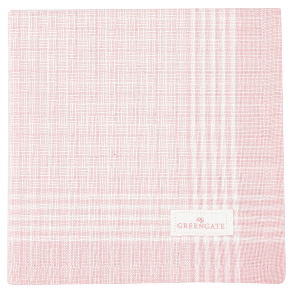 Serviette en tissu Tikka rose pâle de Greengate