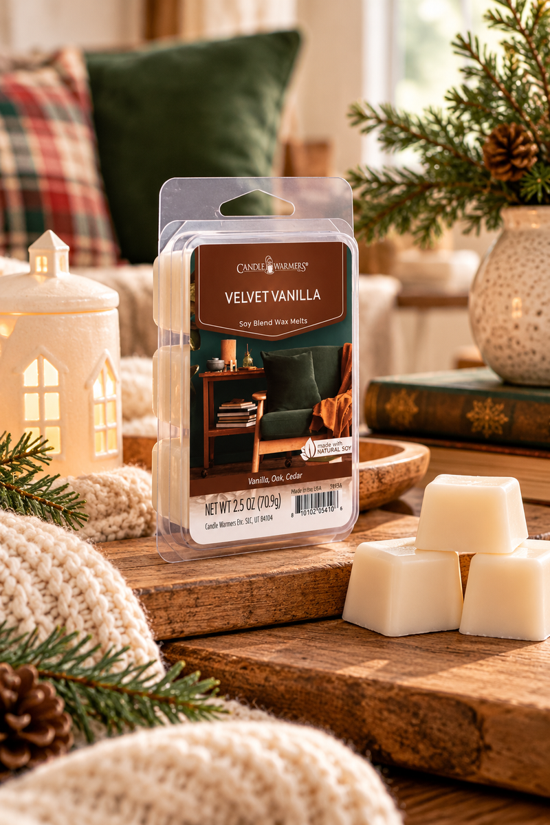 Cera profumata 70 g Velvet Vanilla Candle warmers