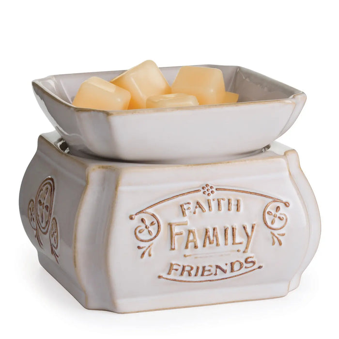 Lampada elettrica  profumata classica Faith Family Friends 2 in 1 Candle Warmers®