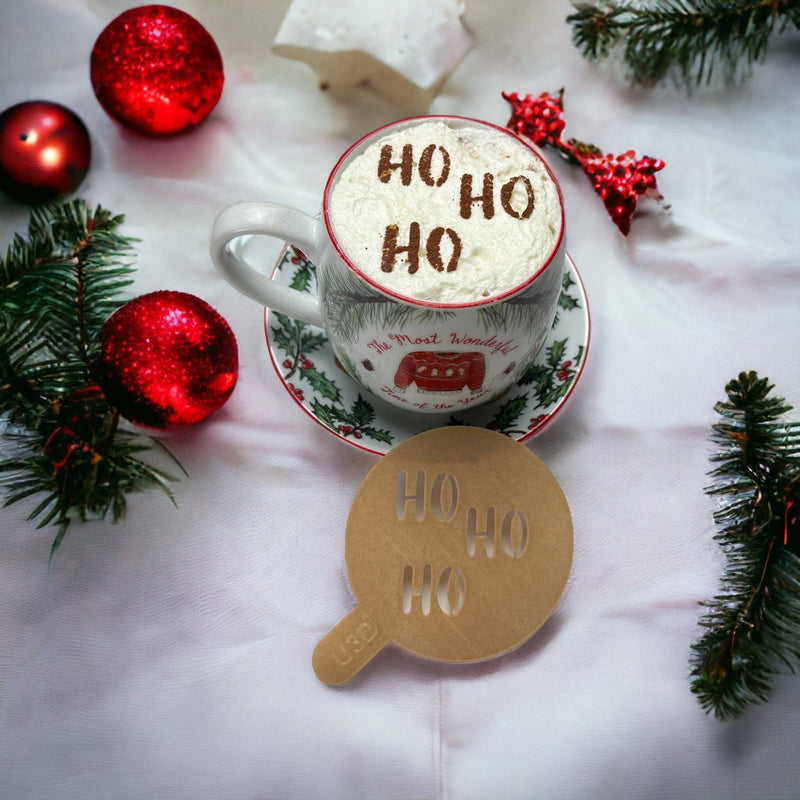 Stencil Ho Ho Ho