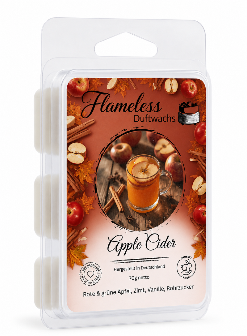 Cera Profumata Apple Cider 70 g – Flameless