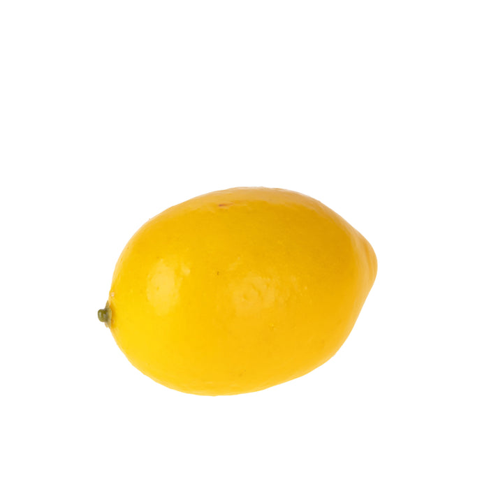 Limone artificiale decorativo H 8 cm