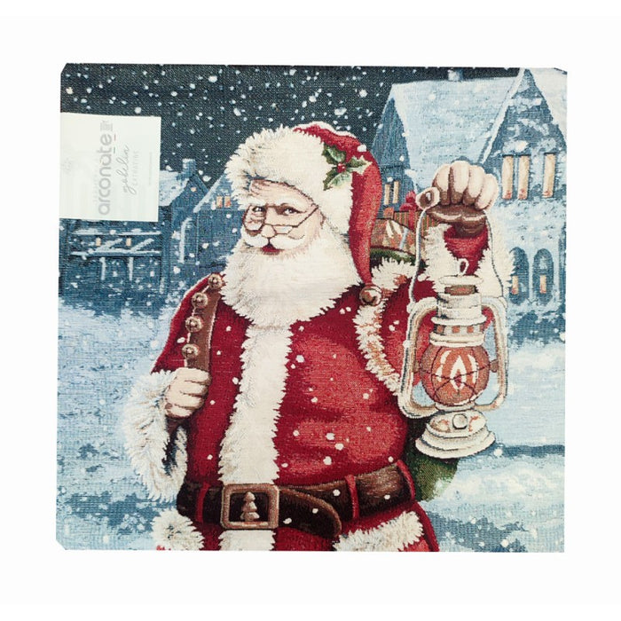 Gobelin Santa Claus Cushion Cover