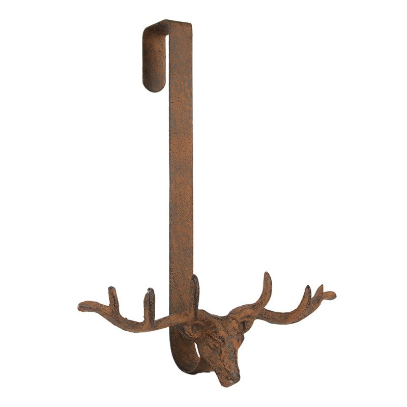 Gancio da Porta con Testa di Cervo Clayre & Eef