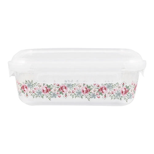Contenitore in Vetro GreenGate Clara White 19 x 13 cm