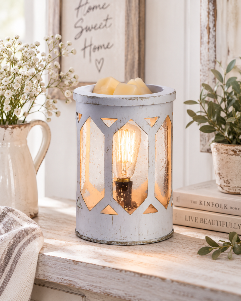 CANDLE WARMERS® ARBOR Edison electric metal scented lamp