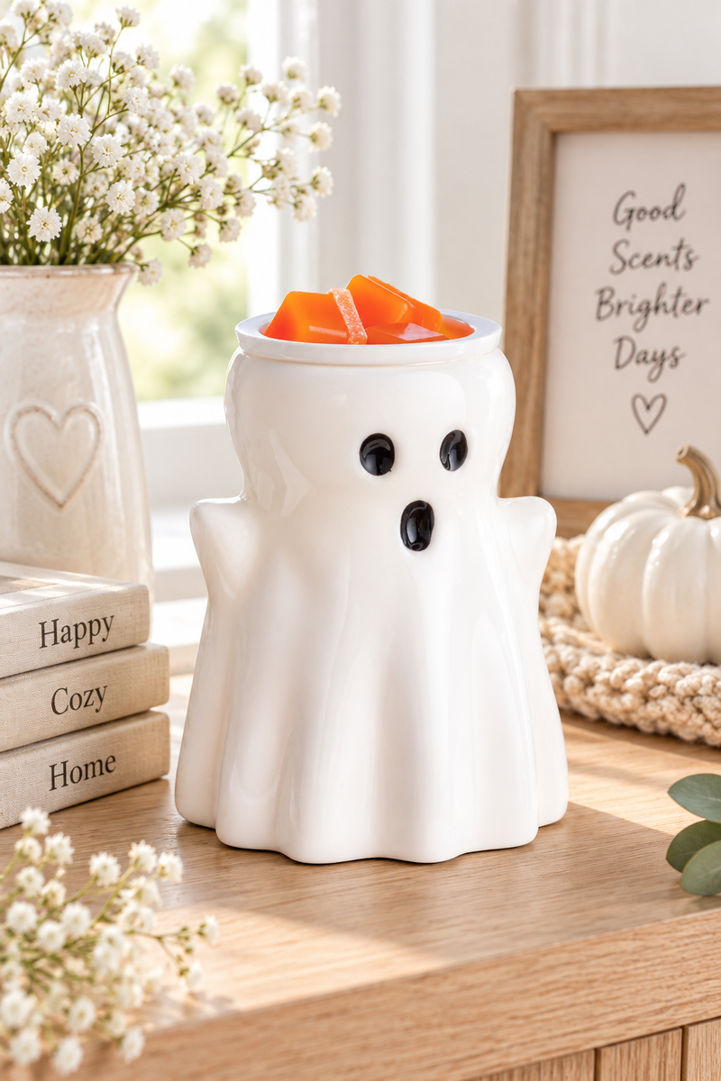 Lampada Profumata Elettrica Ghost Bianca  Candle Warmers