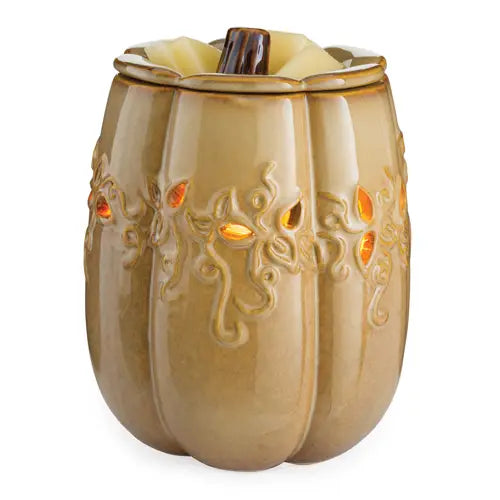 Lampada elettrica - Zucca Marrone. Candle Warmers