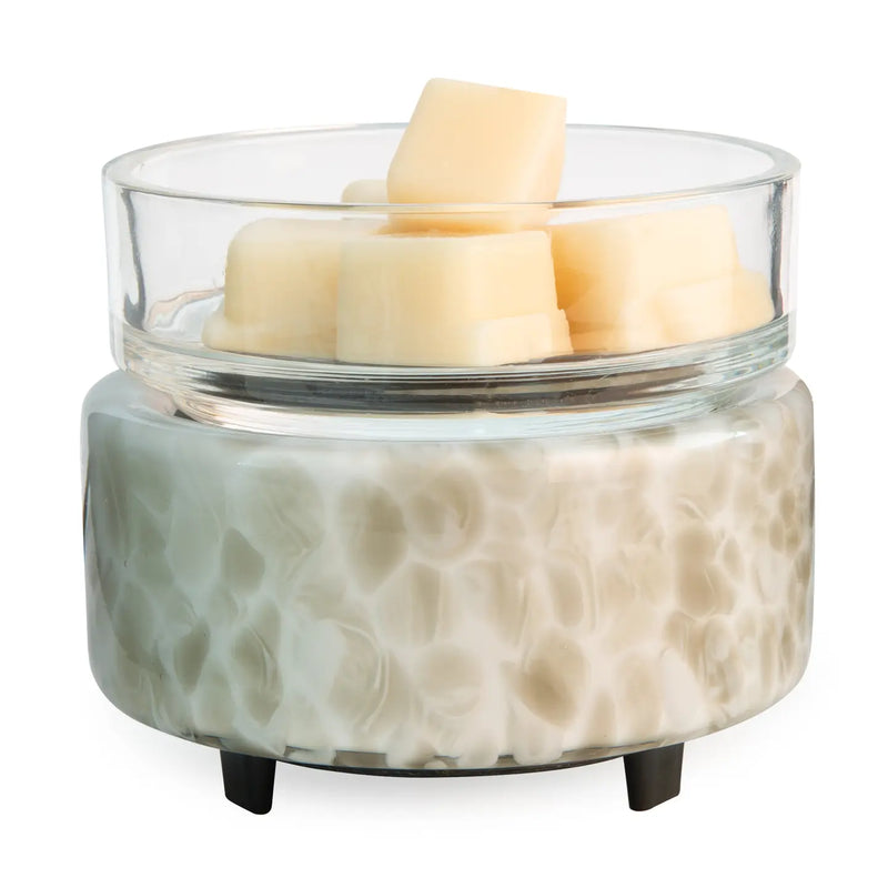 Scaldacera Elettrico 2 in 1 Swirl Glass – Candle Warmers