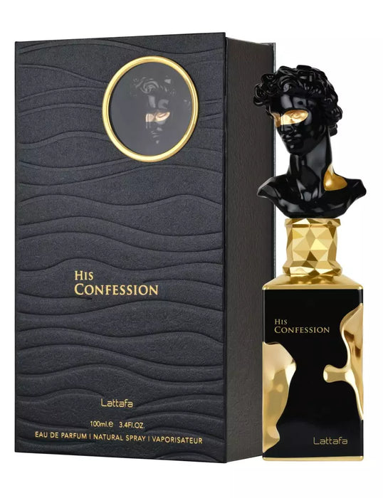 Profumo uomo Lattafa His confession 100 ml