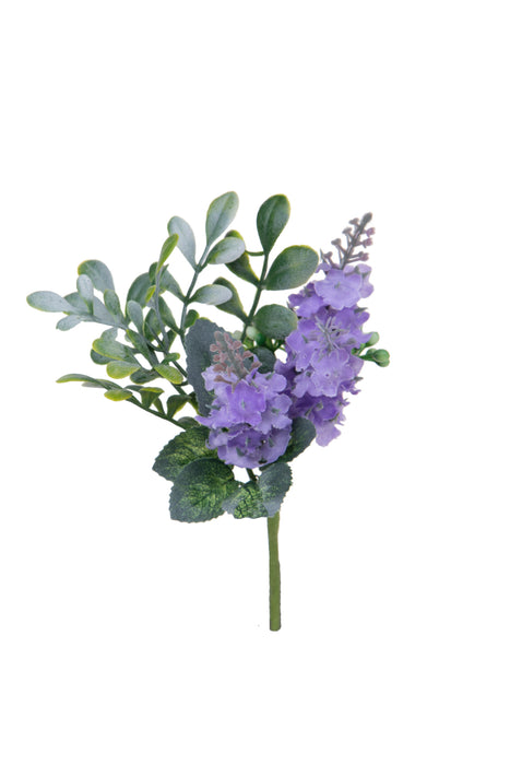 Fiore artificiale Pick lavanda/bacche h 16 cm