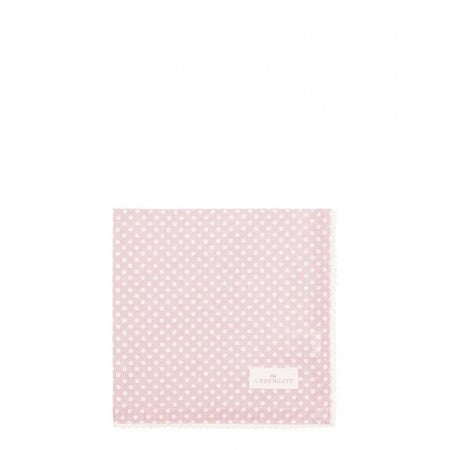 Tovagliolo GreenGate Dotty Pale Pink 40x40 cm cotone
