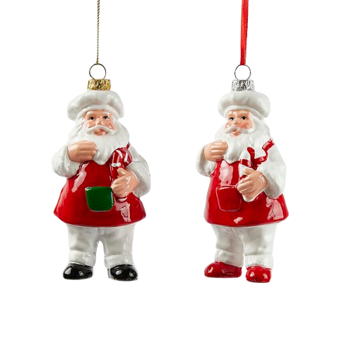 Décoration à suspendre Père Noël - Bordure