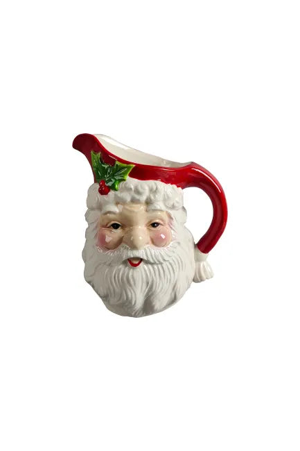 Brocca natalizia Babbo Natale in ceramica 22 x 13 x H 25 cm - Mr Plant