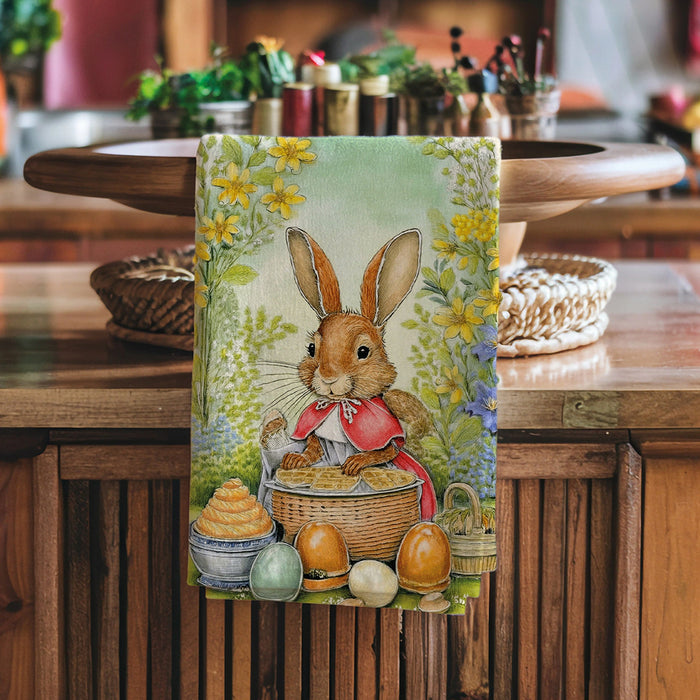 Tiffany Tea Towel 02 Rabbit