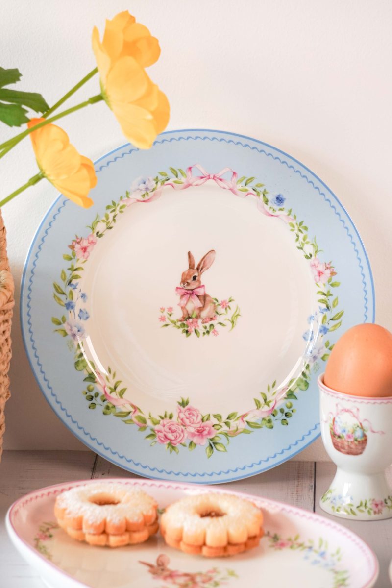 Piatto Dessert 19 cm Easter Joy Bunny Isabelle Rose