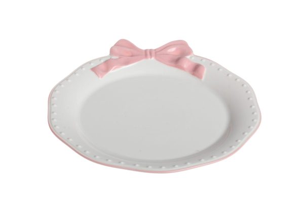 Piatto Dessert 22 cm “Ribbon Grace” Isabelle Rose