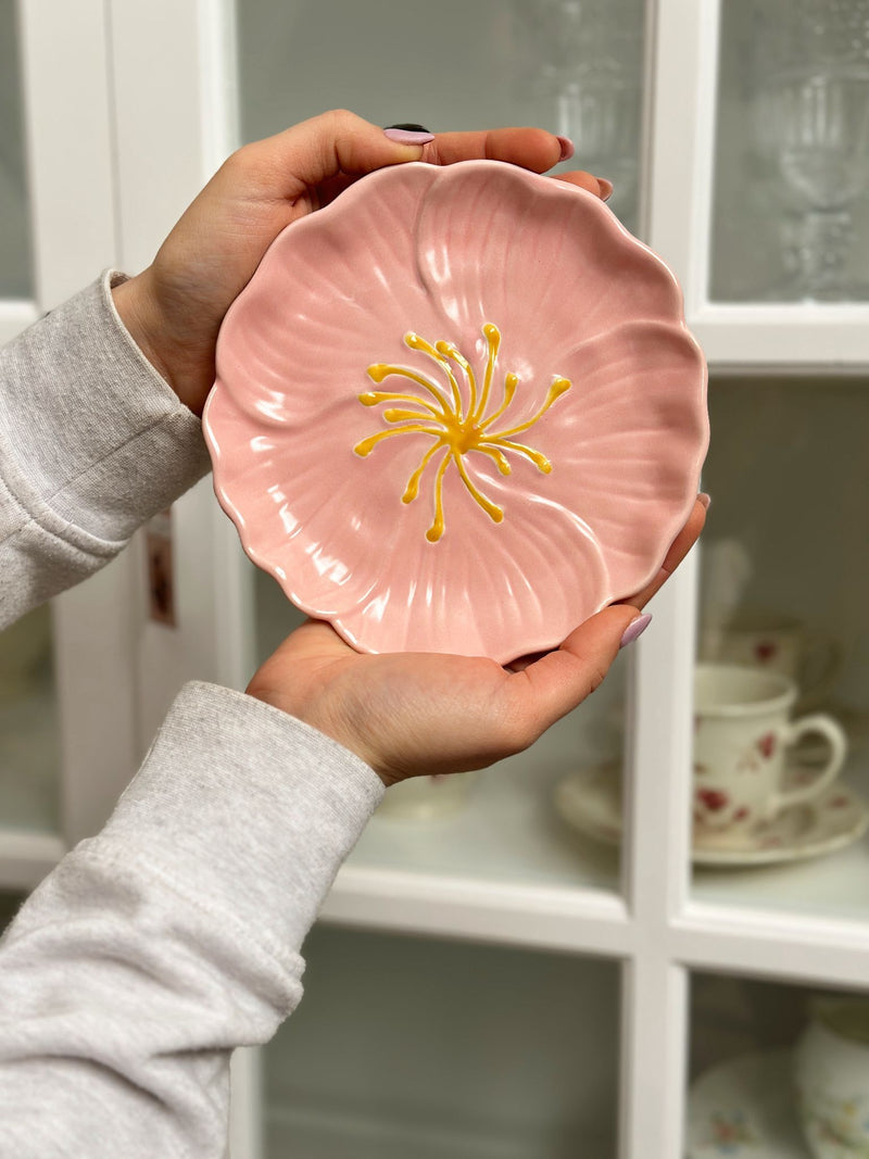 Piatto a forma di Fiore Boltze