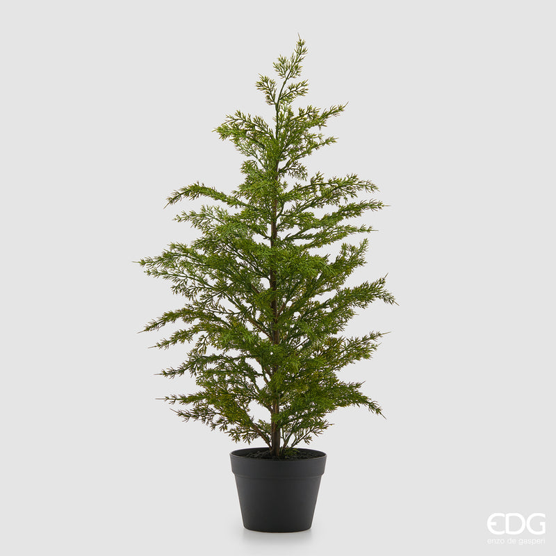 Pino Natalizio Artificiale con Vaso H 95 cm – EDG