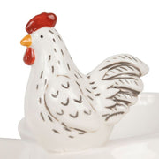 Ciotola aperitivo in ceramica con gallina - Arredo Casa da Sogno