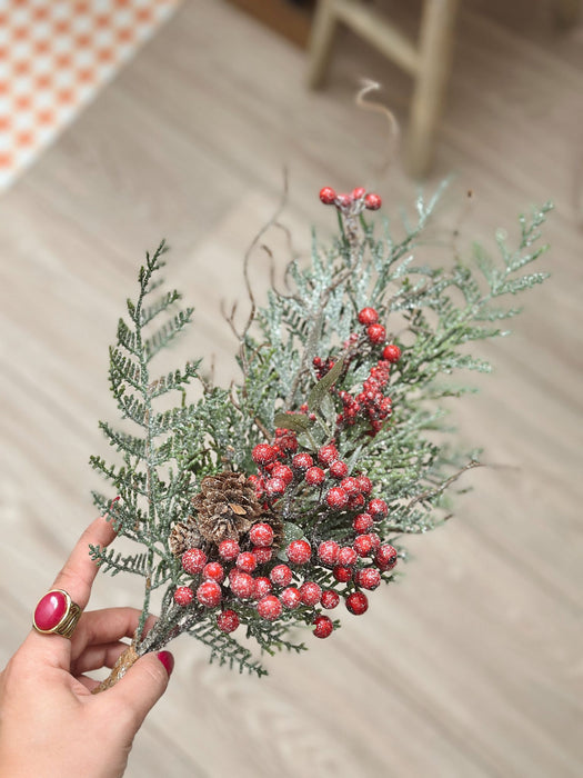 Christmas Branch with Berries