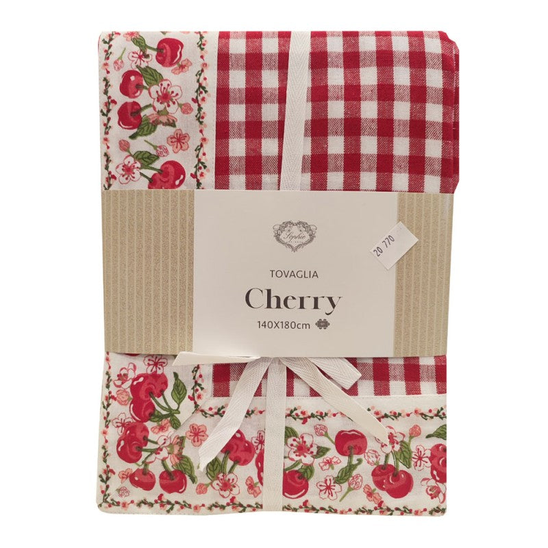 Tovaglia Cherry Sophie – 100% Cotone – 140 x 240 cm