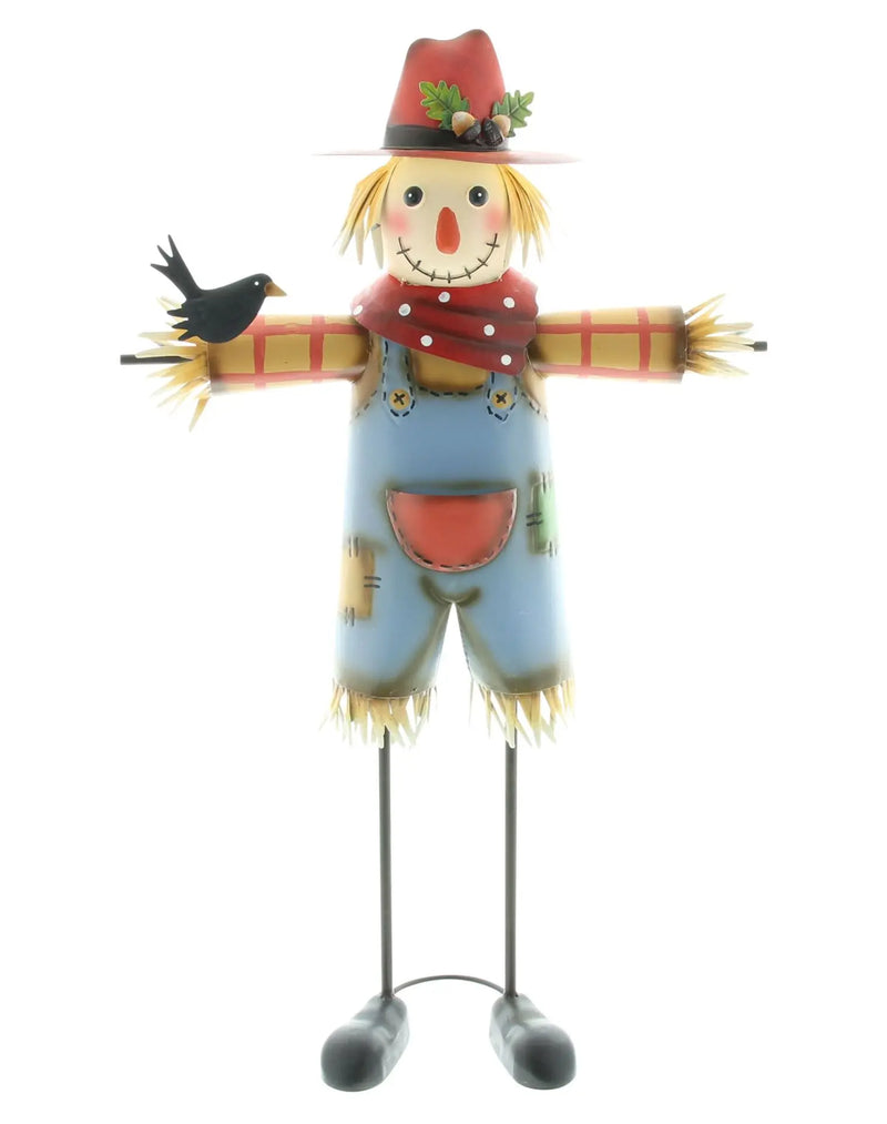 Spaventapasseri Decorativo in Metallo H 76 cm –