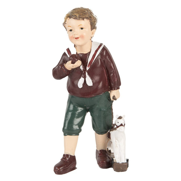 Statua natalizia bambino Clayre & Eef