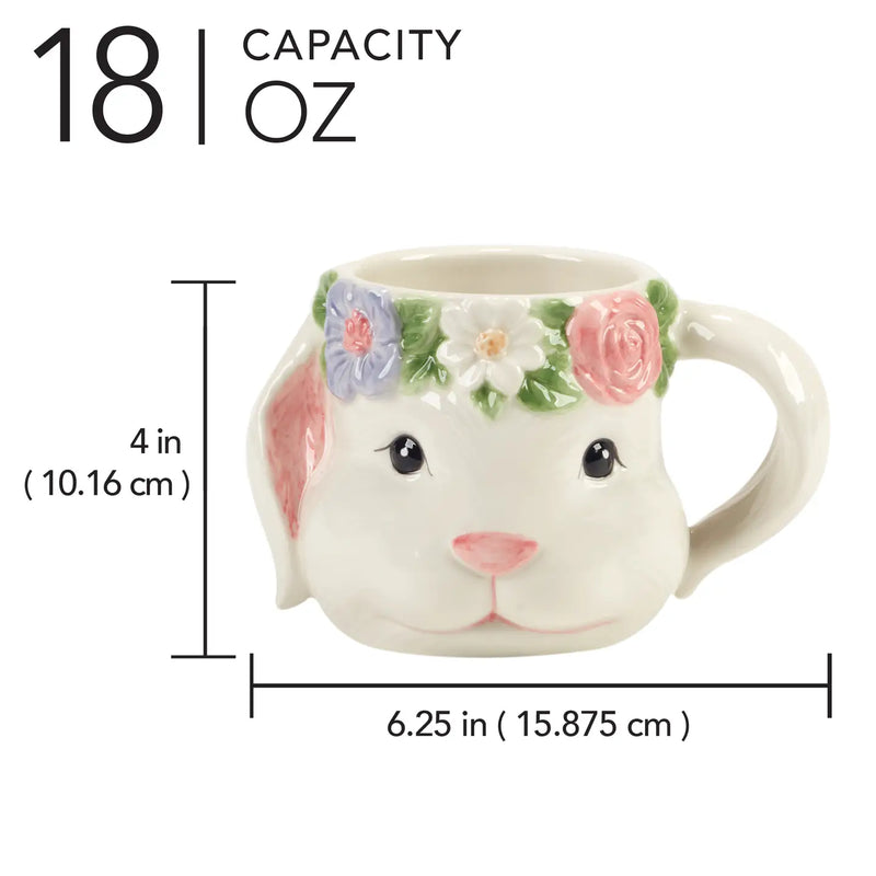 Tazza Coniglio 3D Ceramica 530 ml
