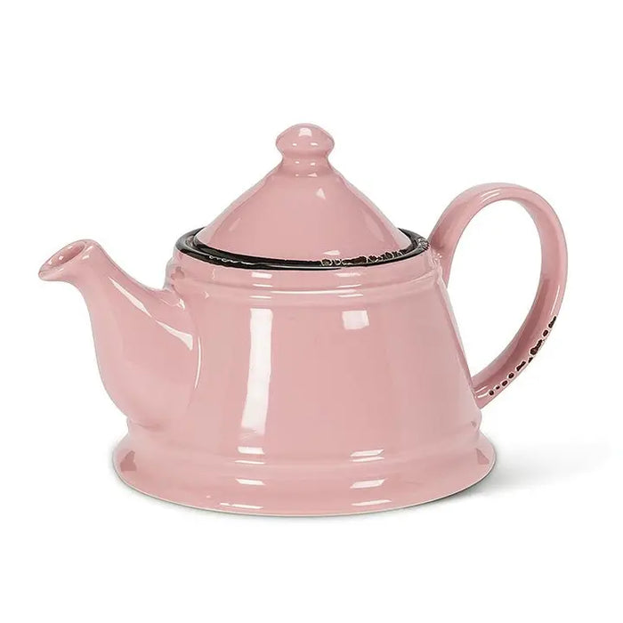 Teiera in Ceramica Rosa  950 ml