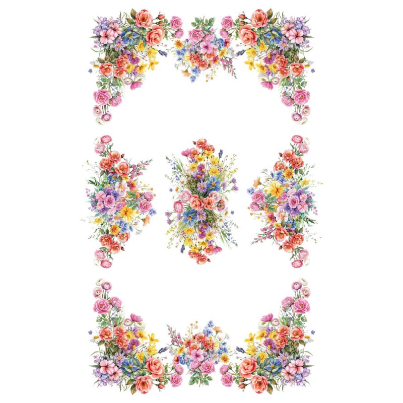 Tovaglia Cotone Digitale Detorosa – 150x250 cm