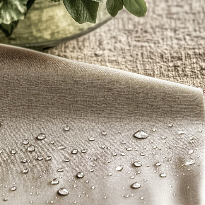 Tovaglia cerata Beige 140x180 cm Blanc MariClo'