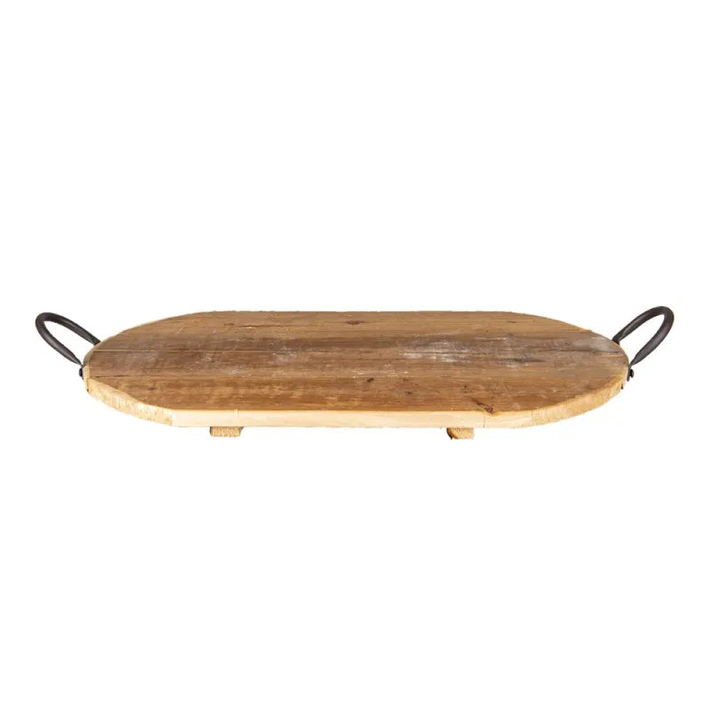 vassoio grande  49x29x2 cm Marrone Legno - Arredo Casa da Sogno