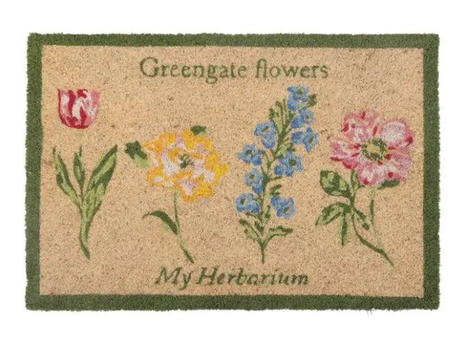 Zerbino Agnes White GreenGate 40x60 cm in cocco