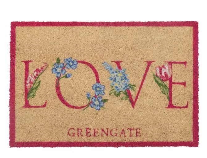 Zerbino GreenGate Agnes Love White 40x60 cm