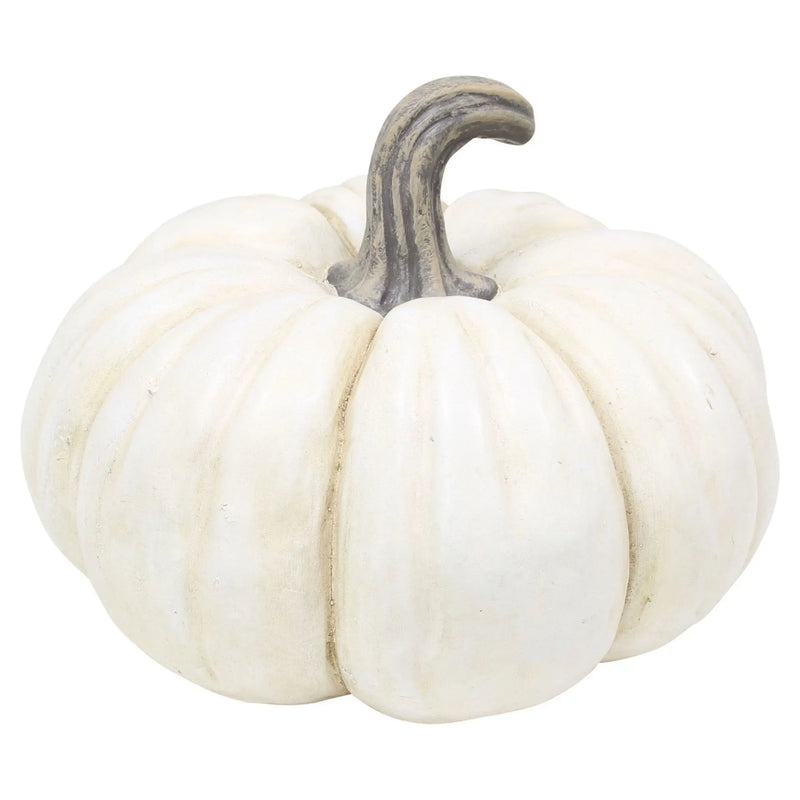 Zucca Decorativa Bianca 29x20 cm