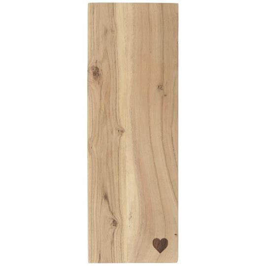 Tagliere da portata con cuore in legno di acacia grande ib laursen — Arredo  Casa da Sogno