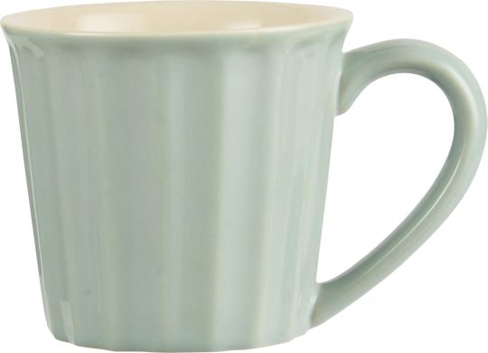 Tazza bassa in ceramica con manico -Green tea