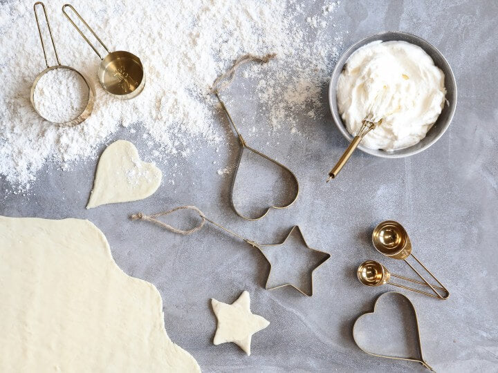 Stampino per biscotti in ottone a forma di cuore - Arredo Casa da Sogno