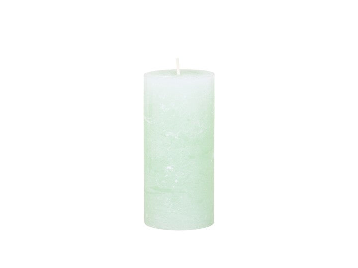 Candela in cera verde H 60 cm Chic Antique - Arredo Casa da Sogno
