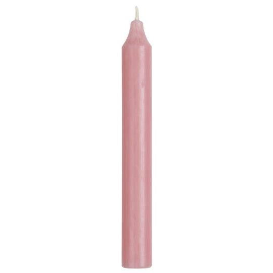 Candela in paraffina rosa H 18 cm Ib Laursen - Arredo Casa da Sogno